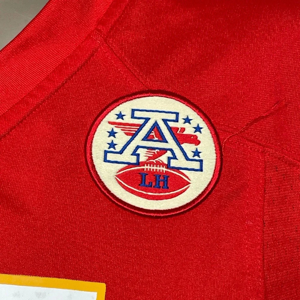 Travis Kelce #87 Kansas City Chiefs NFL Nike Red Game Jersey Women's XL